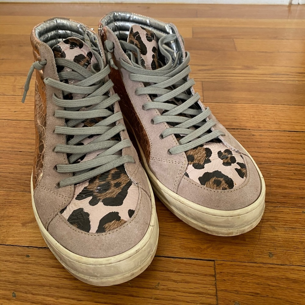 P448 high top sneakers